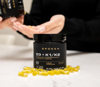 Spoken D3+K1/k2 60ct