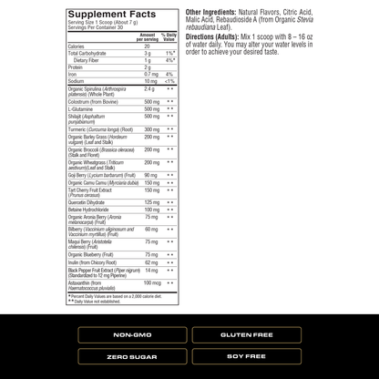 Spoken Greens 7.6oz - Berry Blast