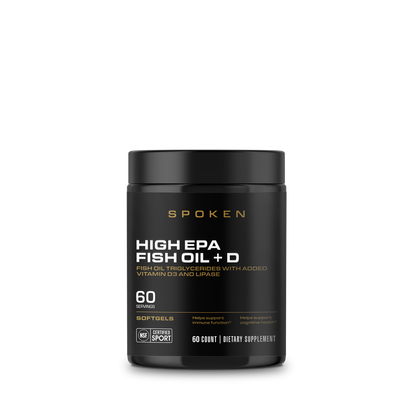 High EPA Fish Oil +D 60ct