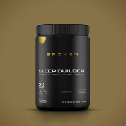 Spoken Sleep Builder 18oz - Cherry